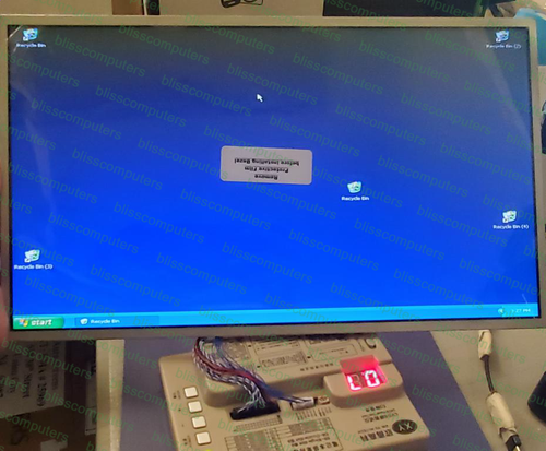 GATEWAY NV75S02U LAPTOP LED LCD Screen 17.3" WXGA++ Bottom Left - Picture 9 of 9