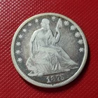 1875 Seated Liberty Half Dollar