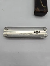 Vintage Leatherman Multi Super Tool with Leather Case Portland OR Made in USA