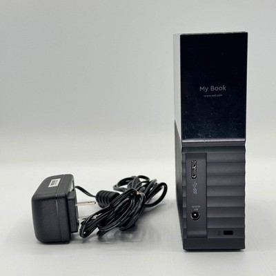Western Digital My Book 6TB Portable HDD External Hard Drive Black