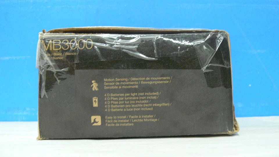 Mr. Beams MB3000 Motion Sensor Security Lights- white 2 pack - Image 2 of 3