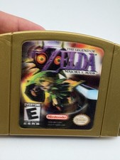 The Legend Of Zelda Majoras Mask Nintendo 64 N64 Holographic AUTHENTIC CLEAN!
