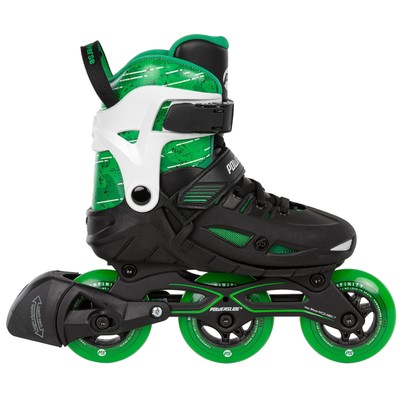 Powerslide Inline Skates Universe Green, größenverstellbar, für Kinder