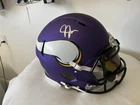 Minnesota Vikings Justin Jefferson signed  Full-size Authentic Helmet