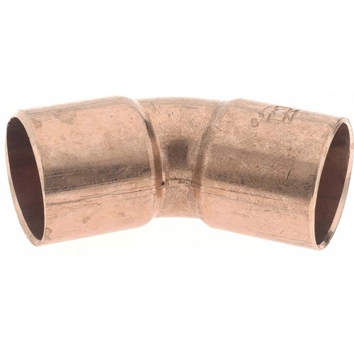 Mueller Industries W 03034 Copper 45 Elbow 3/4" CxC