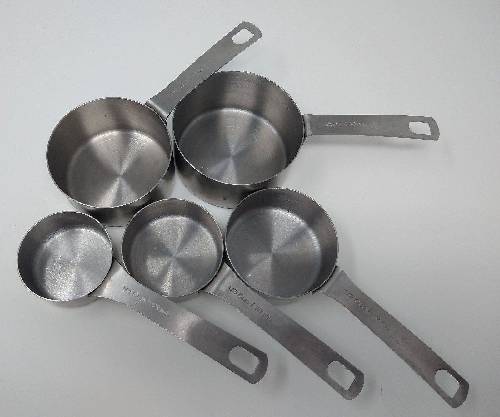 Chicago Metallic Stainless Steel Measuring Cups Set of 5
Opens in a new window or tab