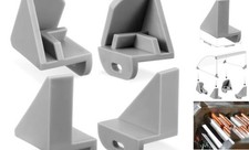  Lot de 4 clips de support de rechange pour machine à rouleaux hot dog couvercle en verre 