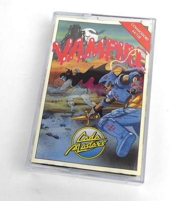 Commodore 64 C64 Spiel --  VAMPIRE (Codemasters) -- Tape