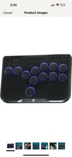 Haute42 Arcade Stick R16 All-Button Arcade Controller 16Keys for PC/Ps3/Ps4/S...