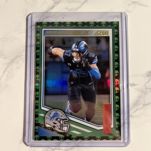 2025 Score - Aidan Hutchinson #41 Extraterrestrial SSP CASE HIT Detroit Lions