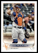 2022 Topps James McCann New York Mets #256