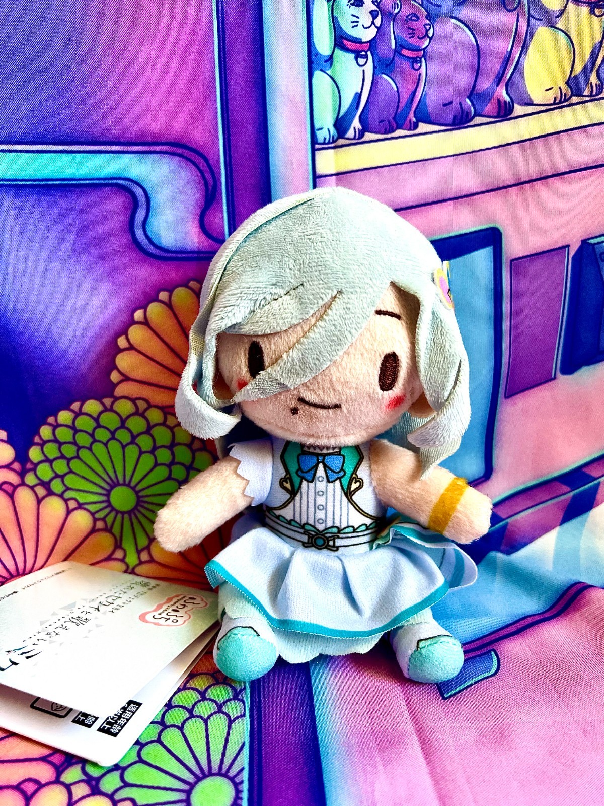 Peluche Project Sekai Hatsune Miku Shizuku Hinomori pour décoration de bureau manga