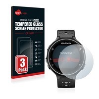 3X Savvies Schutzglas FüR Garmin Forerunner 230 Echt Glas Panzer Display 9H