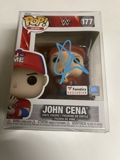 Autographed John Cena Funko Pop Signed Fanatics Exclusive Auto Authentic WWE