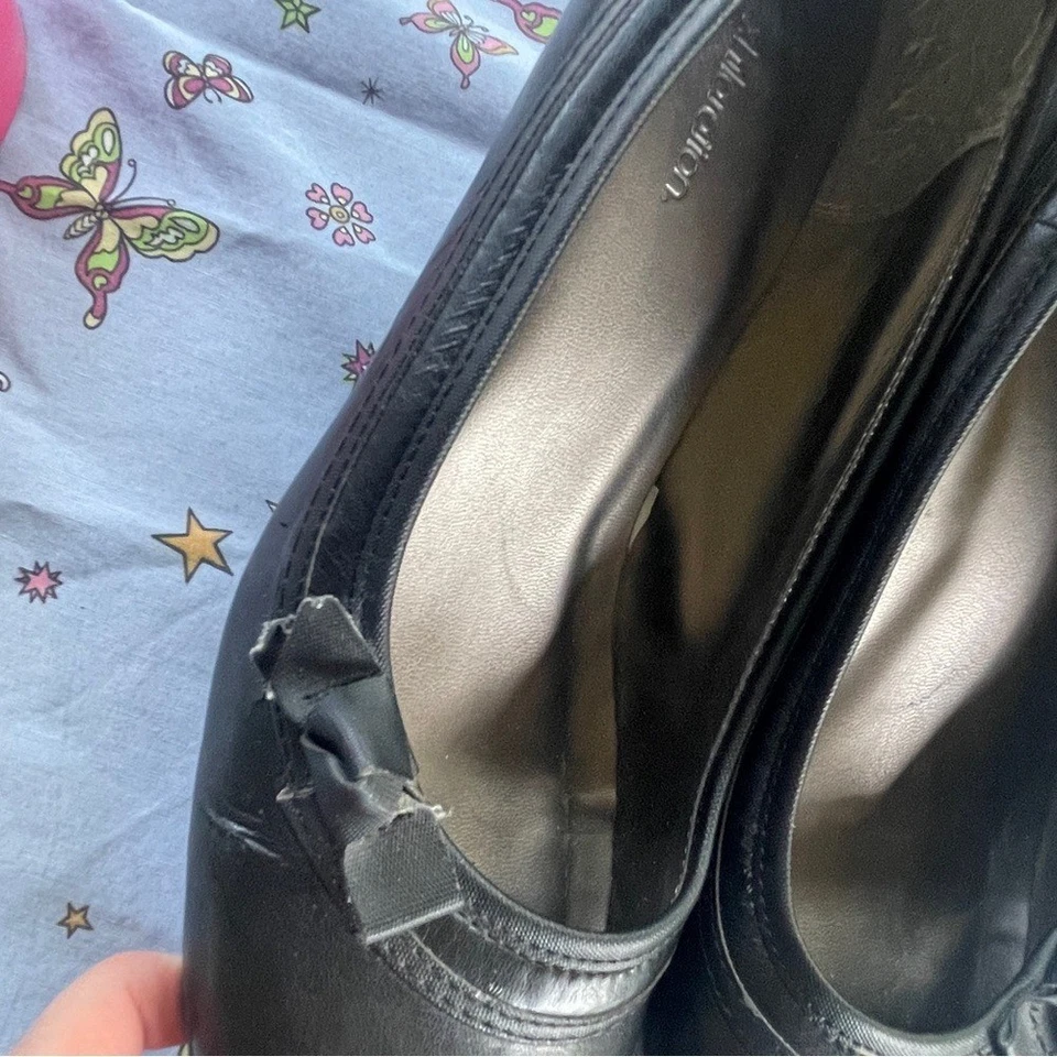 Tacón gatito negro vintage Xhilaration Foto 2 de 4