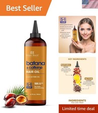 6.7 Fl Oz Hair Oil for Growth Scalp Health Paraben-Free Strengthening Care