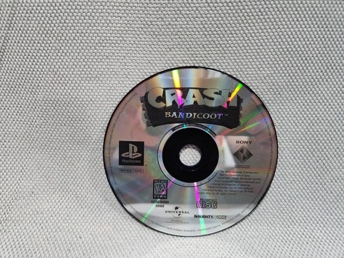 Crash Bandicoot (Sony PlayStation 1, 1996) PS1 Disc Only! GH Works! TESTED