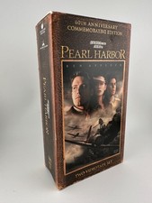 Pearl Harbor VHS 2001 50th Anniversary Commemorative 2-Tape Set Touchstone