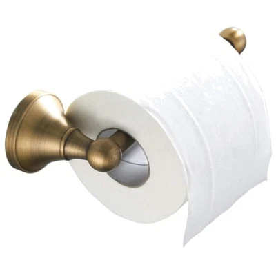 Toilettenpapierhalter Bronze Messing Wandmontage antik WC-Rollenhalter Bad Ba... - Bild 1 von 2