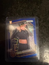 2025 WNBA Prizm Sarah Ashlee Barker Blue Velocity Rookie RC Image Variation