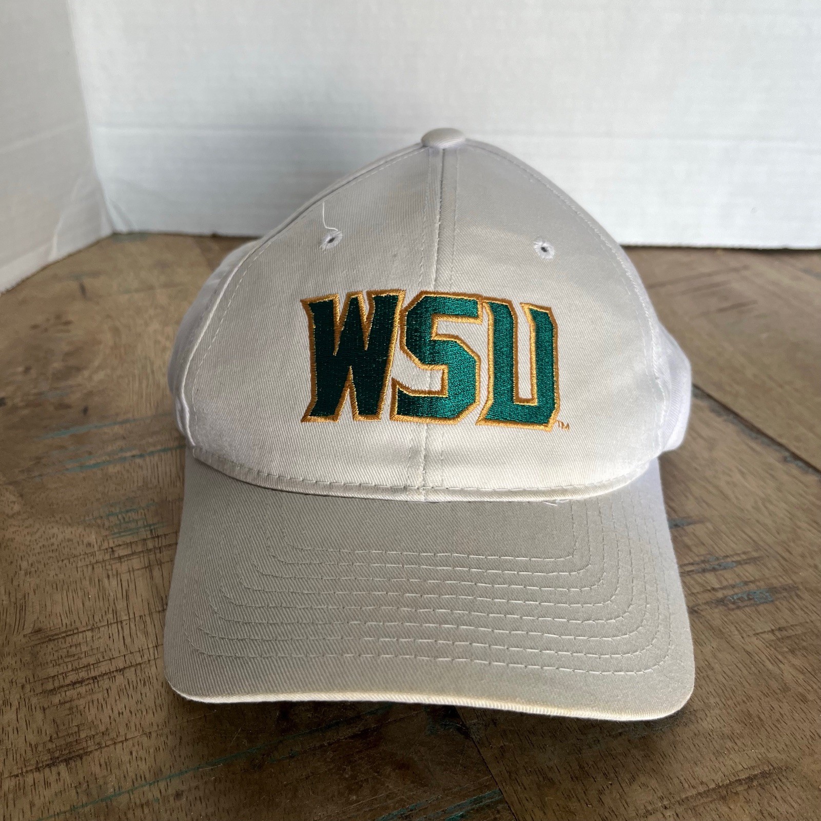 White Wright State Raiders Hat Snap Back  Adult S… - image 1