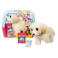 ⚡ Little Live Pets Ouchies Cooper The Retriever Puppy Interactive Toy Dog 📦