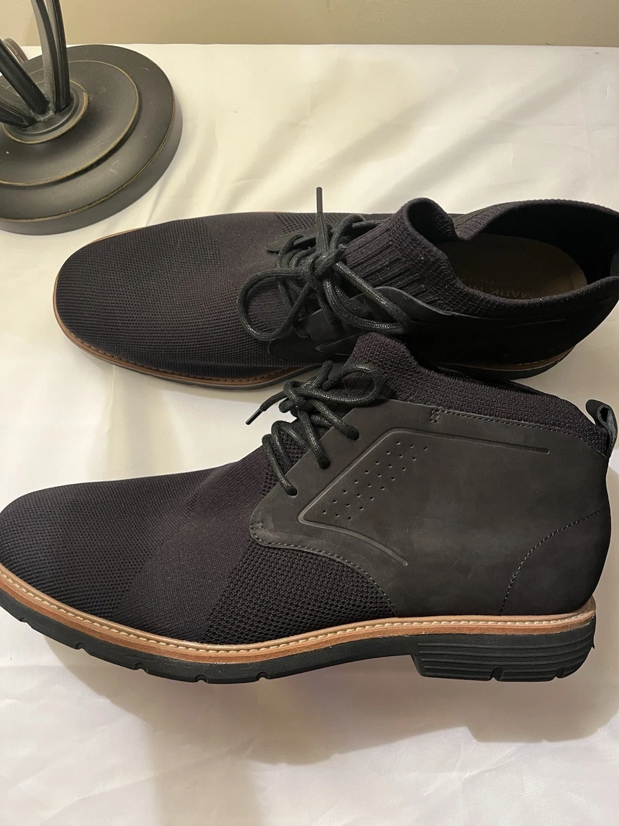 Mark Nason Los Angeles Men’s Sz 7.5 Black Stretch Chukka Style Boot Shoes 68979-BLK-PP | Mark Nason Skechers main image 3