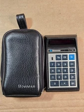 BOWMAR 90152 Vintage Calculator - For Parts OR Repair - Not Working