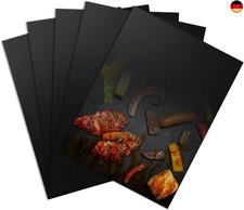 5er Set 40x30 cm BBQ Grillmatte, Backpapier, Antihaft Grillmatten,