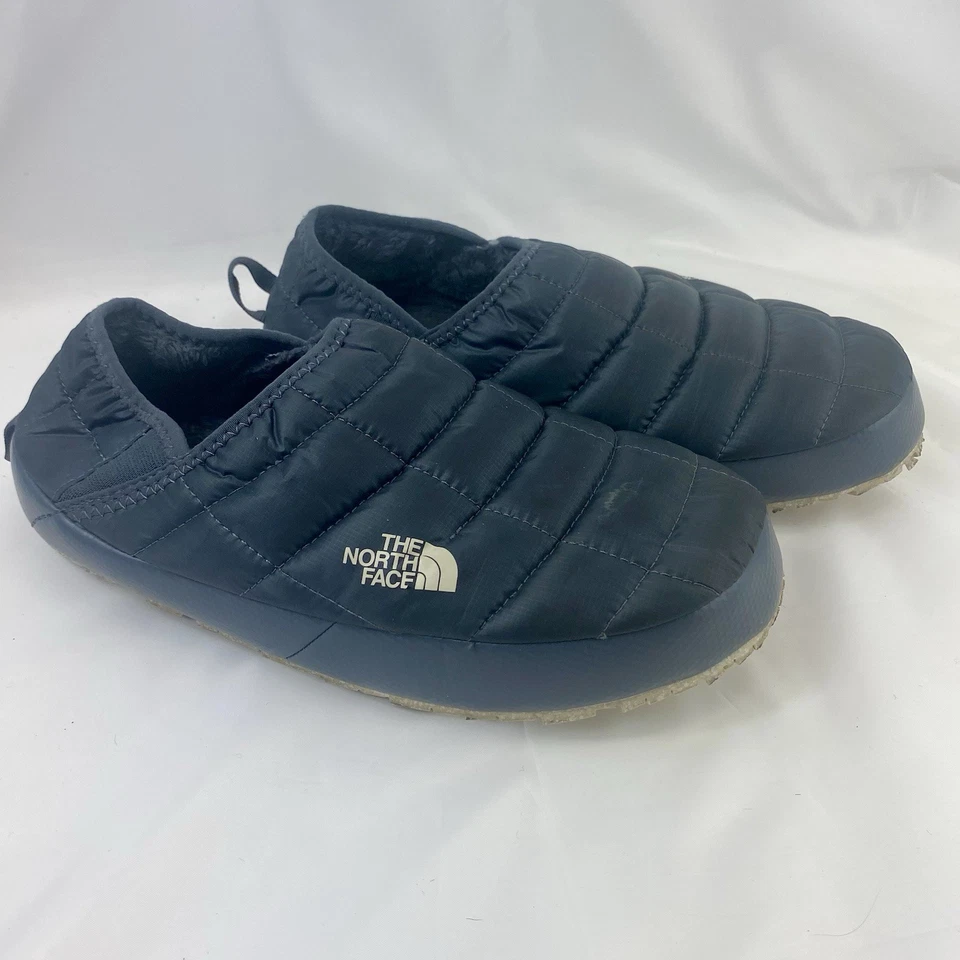 Zapatillas The North Face para mujer talla 7 Thermoball tracción cálidas acolchadas en gris Foto 3 de 4