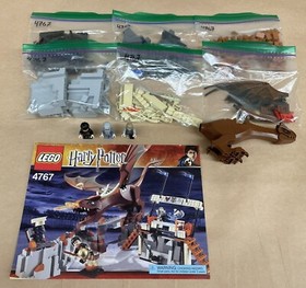 LEGO Harry Potter 4767 Harry and the Hungarian Horntail 3 Minifigures 265 Pieces