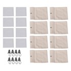 Weighted Curtain Bags 8PCS for Outdoor For Pergola Drapes and Canopies