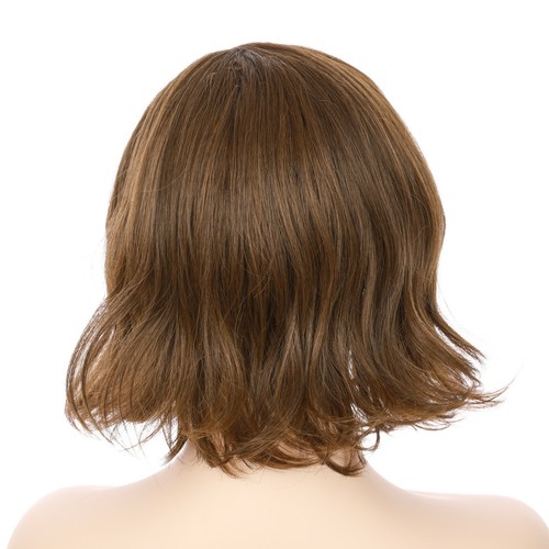 Onedor 10 Inch Side Part Lace Front Short Wavy Hair Bob Wigs for Women - Picture 17 of 60