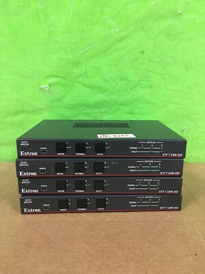 (LOT OF 4) Extron DTP T USW 233 HDMI Input Switcher NO POWER SUPPLY (TESTED)