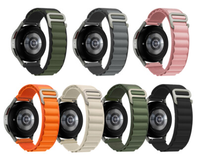 Nylon Alpine Loop Band Strap for Samsung Galaxy Watch 4 5 Pro 45/40/44/42/46mm