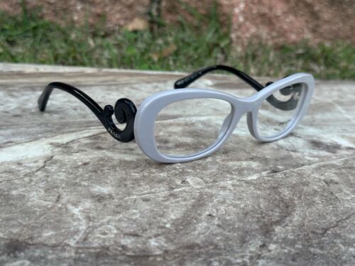 NEW PRADA VPR 09P Baroque 54-19-13 Cateye EYEGLASSES QE0-1O1 Sunglasses Frame - Picture 3 of 18