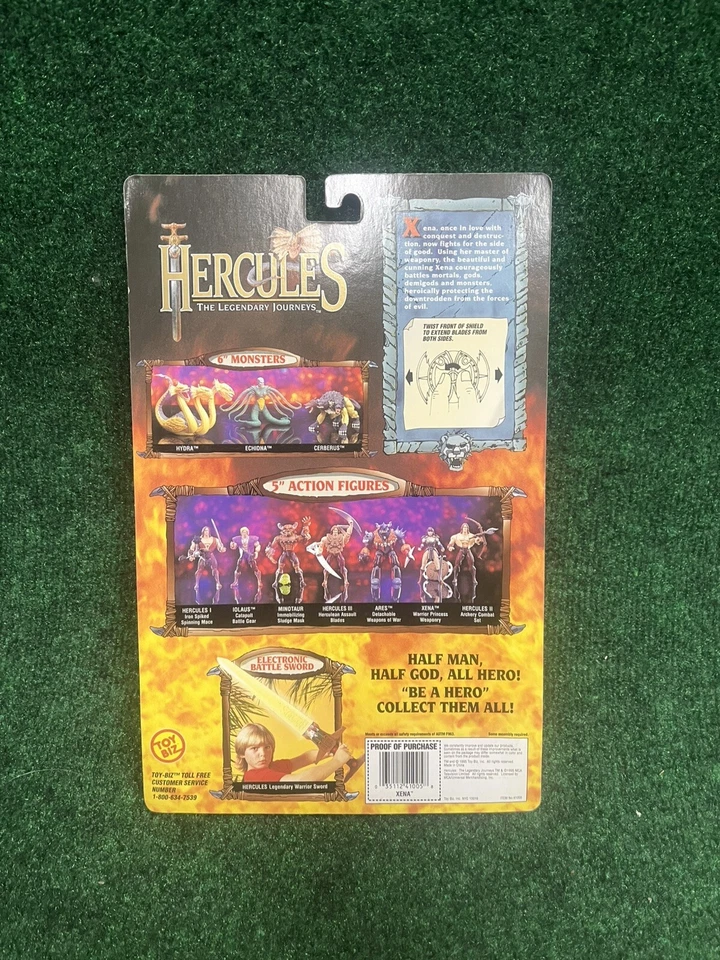 Экшн-фигурка Xena Warrior Princess Hercules Legendary Journeys 1995 ToyBiz - Изображение 2 из 2