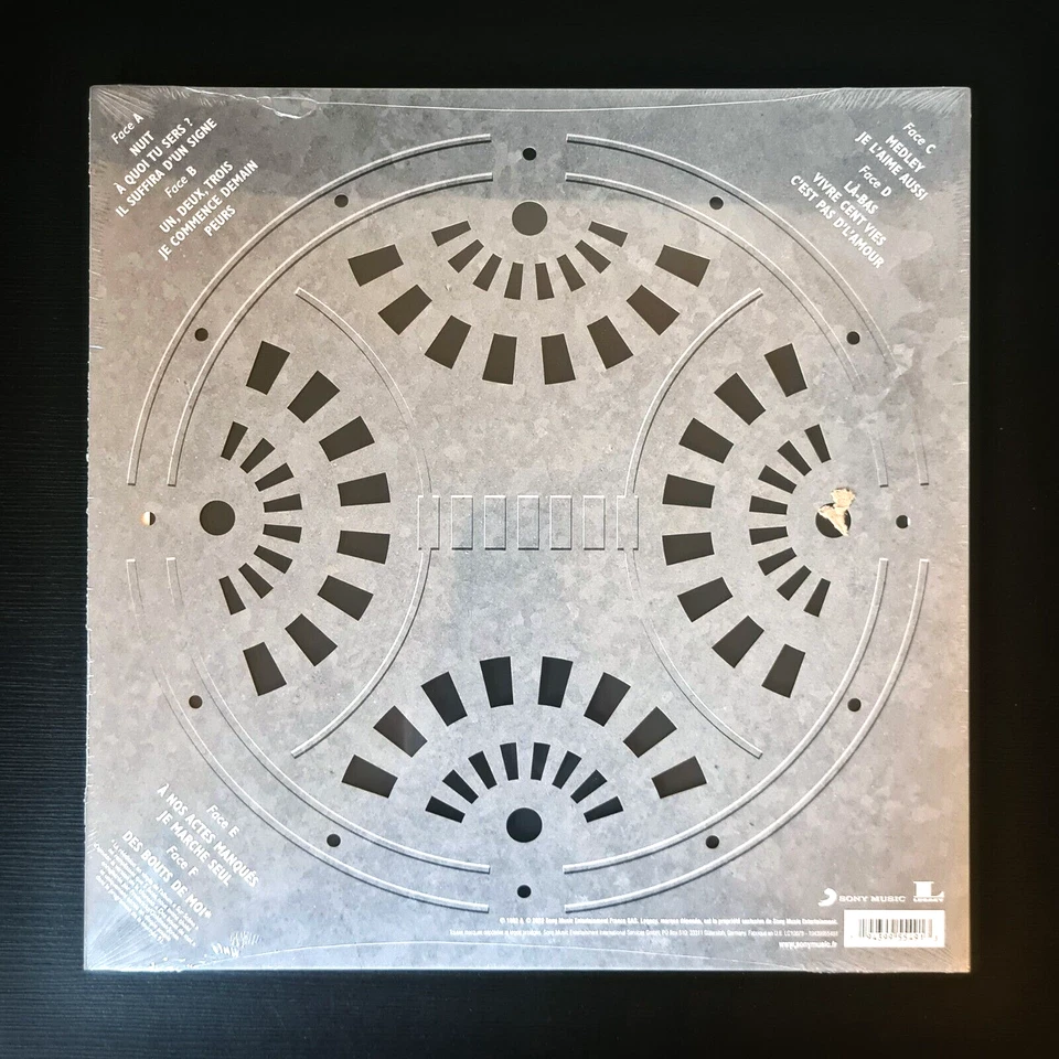 FREDERICKS GOLDMAN JONES - SUR SCENE Die Cut 3x Vinyl LP French Pop Chanson Rock - Image 2 of 2