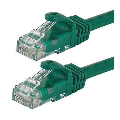 MONOPRICE 9869 Patch Cord,Cat 6,Flexboot,Green,10 ft. 38F985