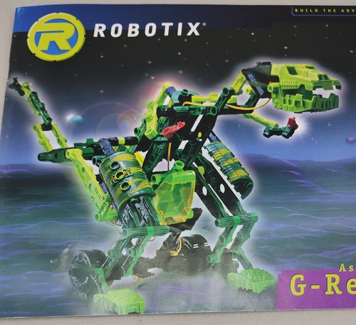 VERY LARGE VINTAGE ROBOTIX G-REX MOTORISED CONSTRUCTION KIT BY LEARNING CURVE - Picture 6 of 24