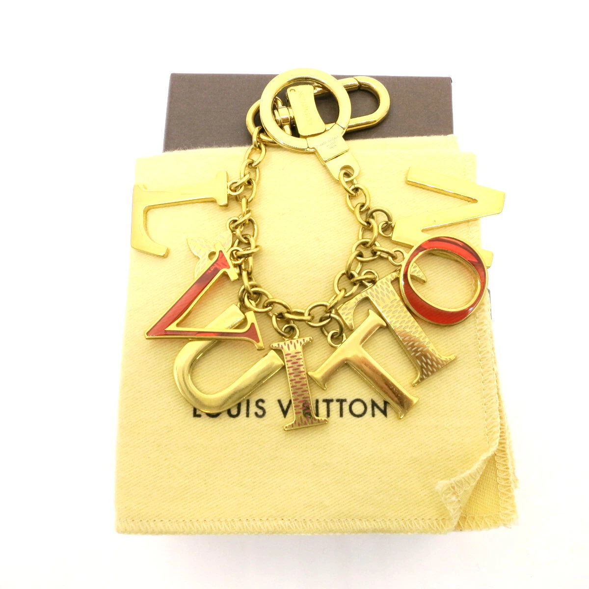 Louis Vuitton, Accessories, Authentic Louis Vuitton Portocre Initials Bag  Charm