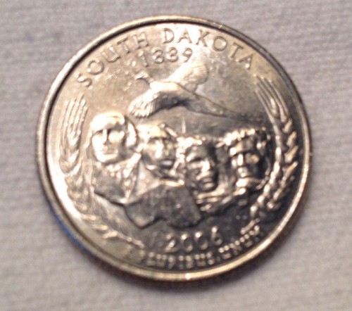 2006 P or D South Dakota 50 States Quarter - Bild 3 von 4