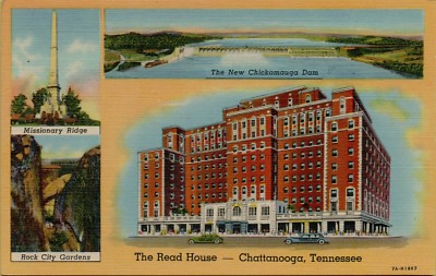 Multi-View The Read House Chattanooga Tennessee TN Postcard D14