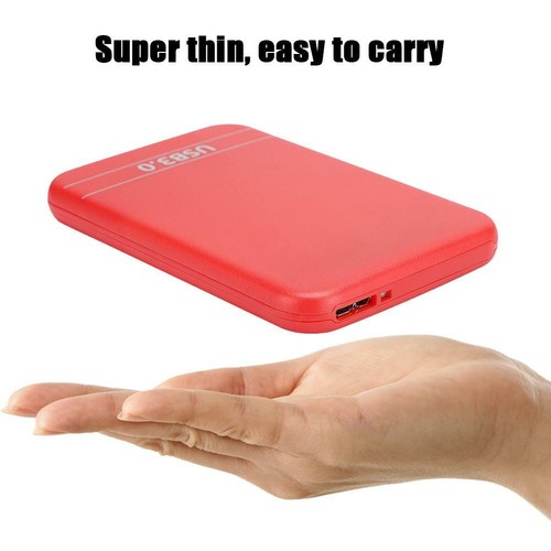 HDD Enclosure 2.5' Inch SATA USB 3.0 3TB Hard Drive SSD Case External for Laptop - Photo 8/24