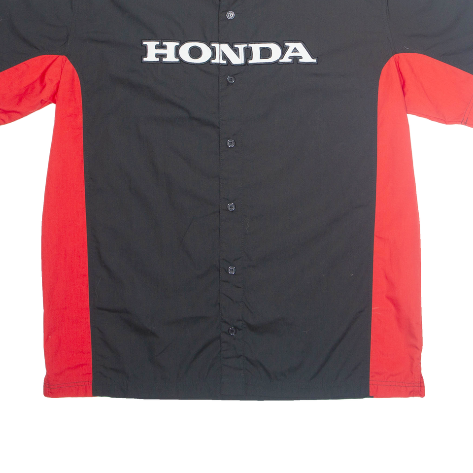HONDA Mens Plain Shirt Black XL eBay