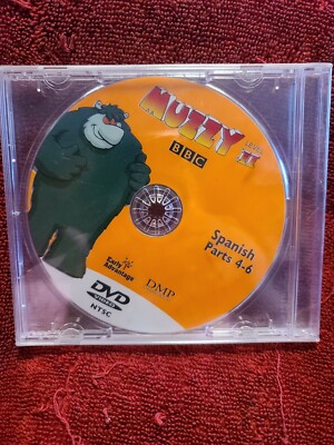 Shelf00N NEW DVD~muzzy II- Spanish part 4-6