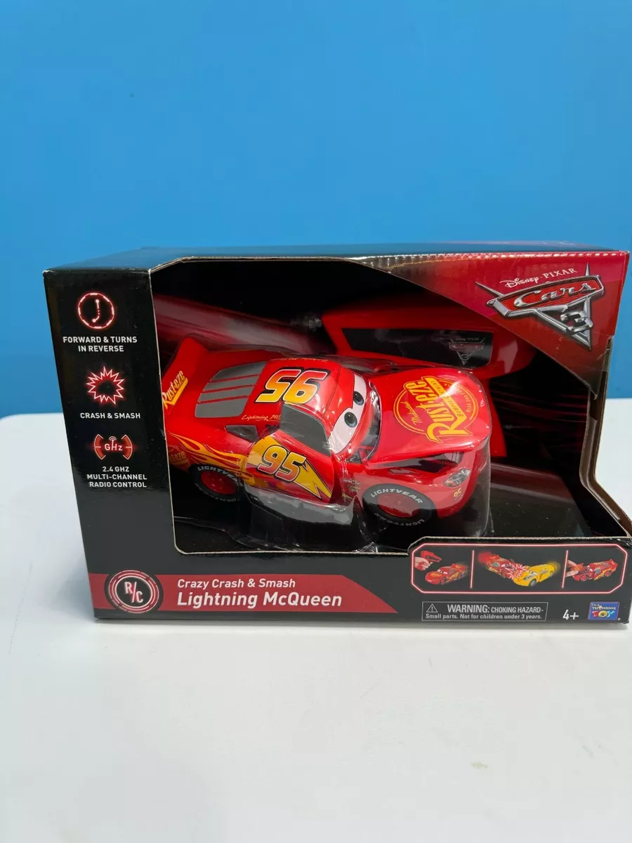 RC Cars 3 Crazy Crash - Lightning McQueen