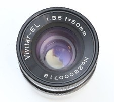 Vivitar-EL 50mm f/3.5 enlarging lens