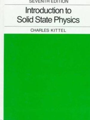 Introduction to Solid State Physics - Kittel, Charles - hardcover - Acceptable