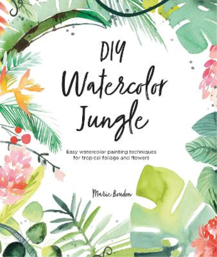 Marie Boudon DIY Watercolor Jungle (Tascabile) DIY Watercolor